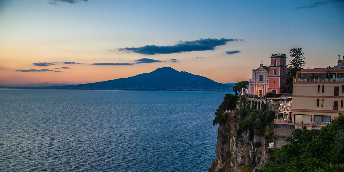 Amalfi coast view